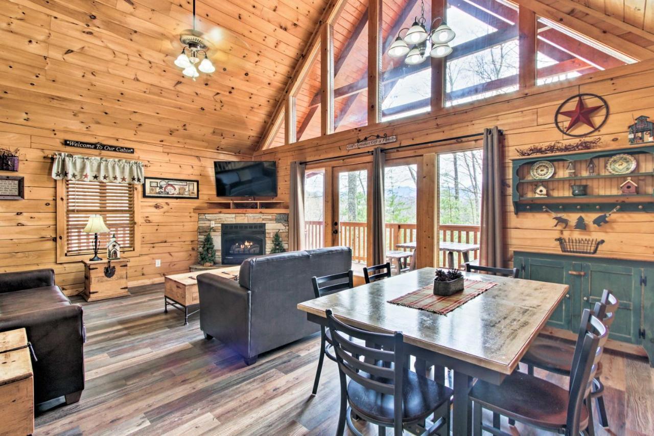 Gatlinburg Mountain Cabin With Grill And Pool Table! Kültér fotó