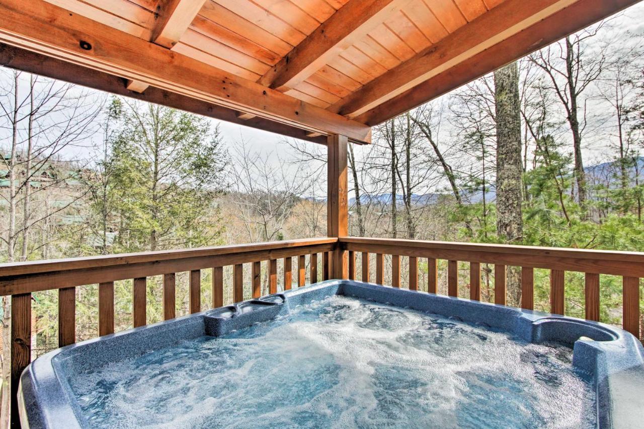 Gatlinburg Mountain Cabin With Grill And Pool Table! Kültér fotó